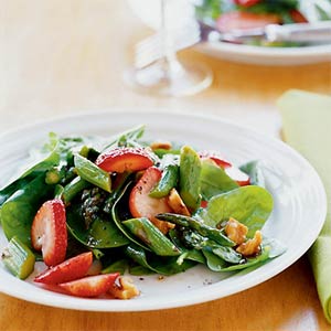 strawberry and asparagus salad